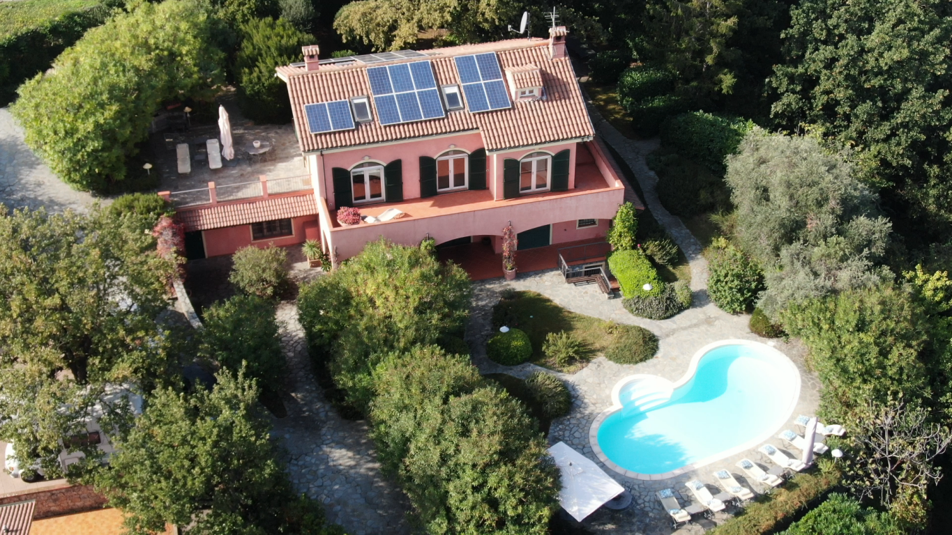 For sale villa by the sea Celle Ligure Liguria