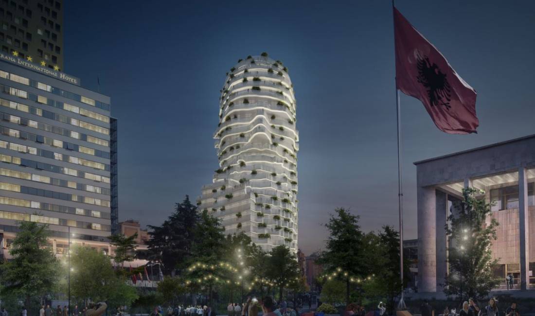 Zu verkaufen penthouse in stadt Tiranë Tiranë