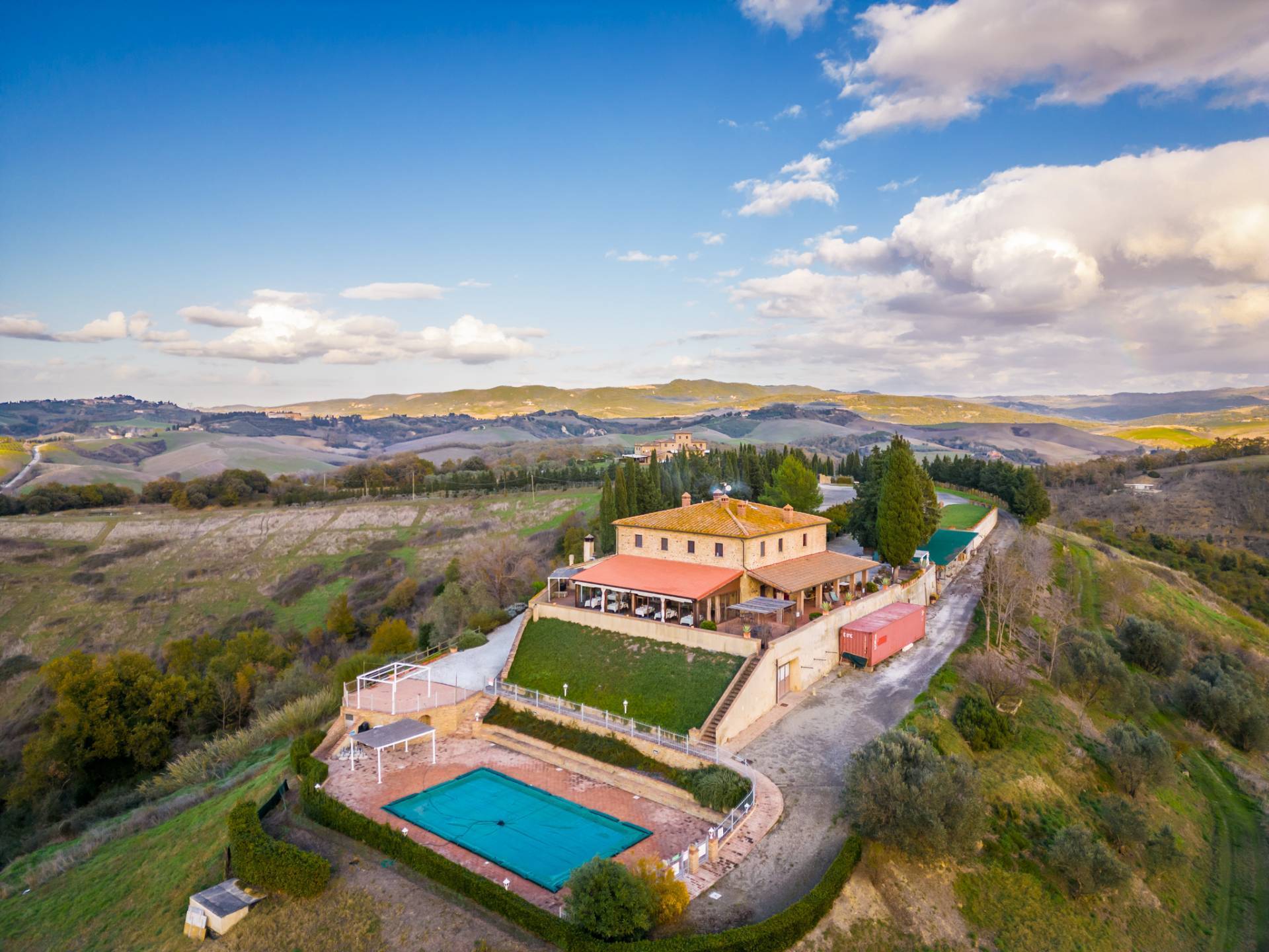 Zu verkaufen villa in berg Volterra Toscana
