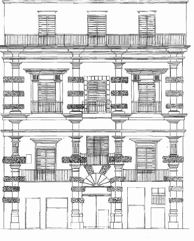 For sale palace in city Palermo Sicilia