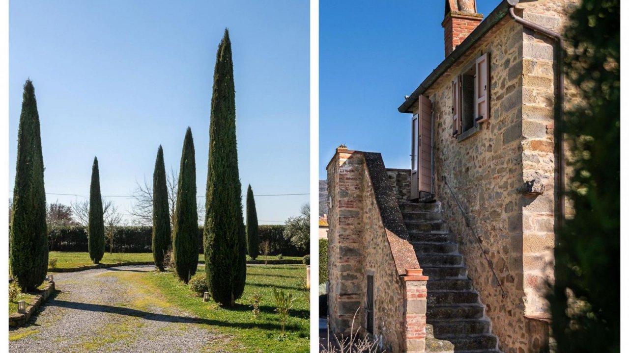 Se vende villa in campo Cortona Toscana foto 10
