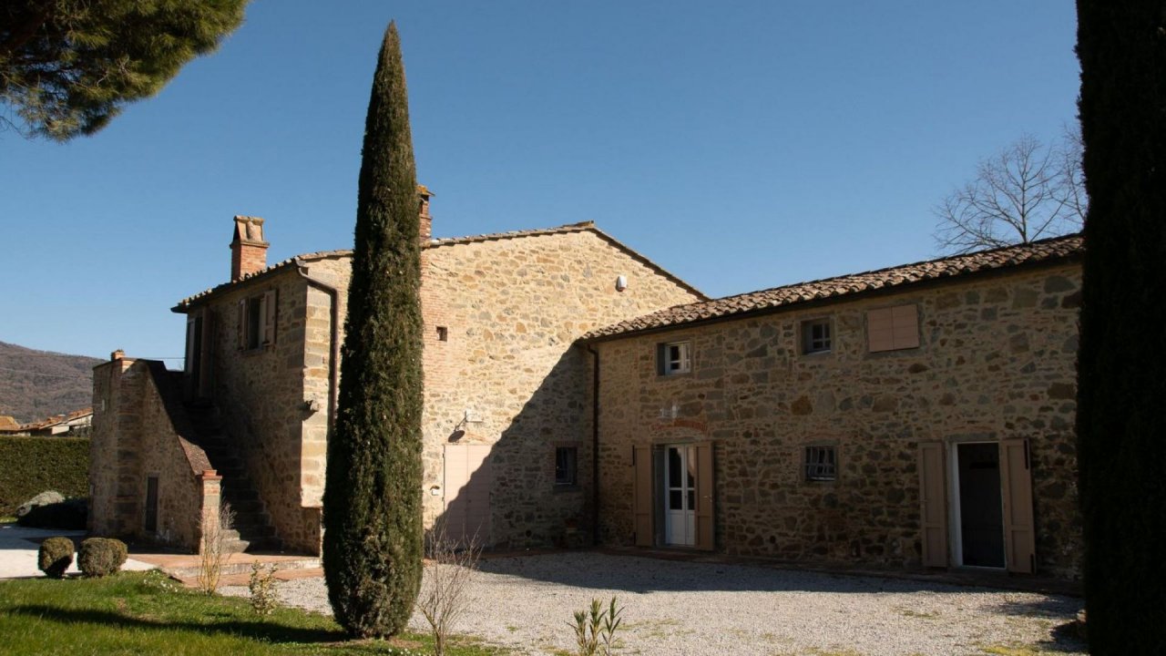 A vendre villa in campagne Cortona Toscana foto 13