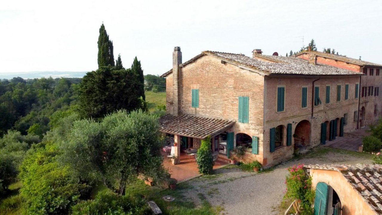 Zu verkaufen villa in landschaft Siena Toscana foto 6