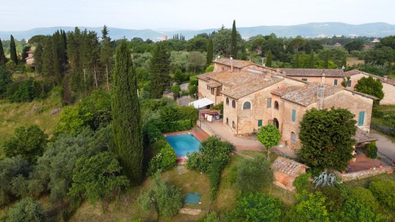 Zu verkaufen villa in landschaft Siena Toscana foto 9
