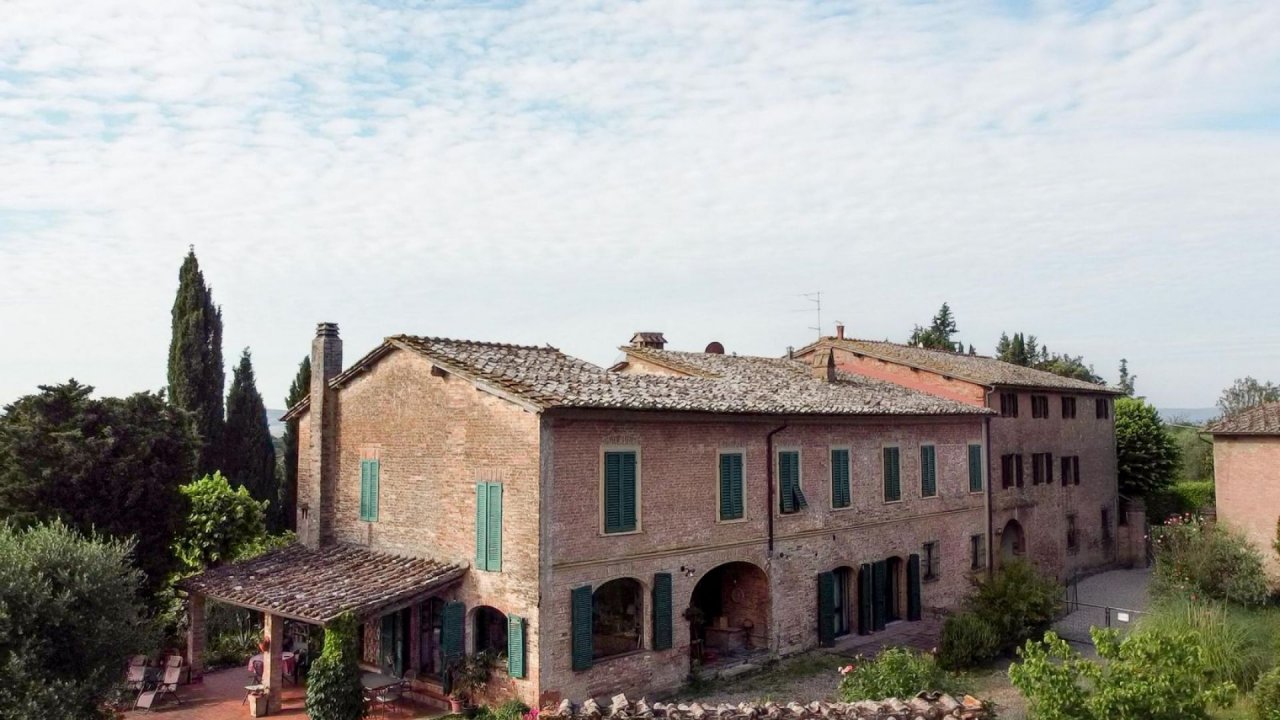 Zu verkaufen villa in landschaft Siena Toscana foto 10