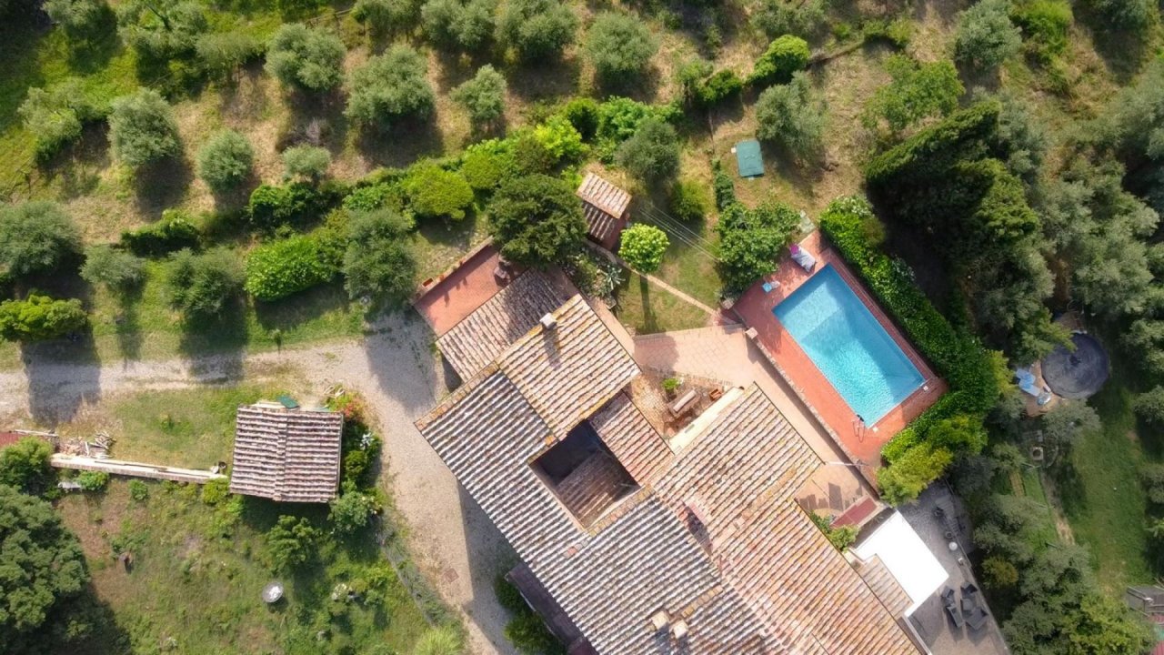 Se vende villa in campo Siena Toscana foto 13