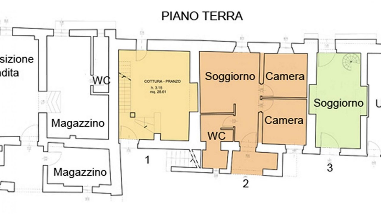 Para venda plano in interior Castelnuovo Berardenga Toscana foto 16