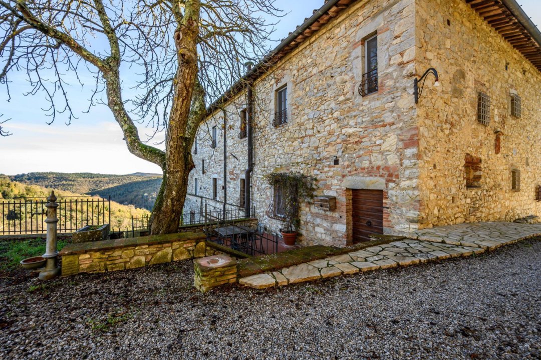 A vendre villa in zone tranquille Castellina in Chianti Toscana foto 102