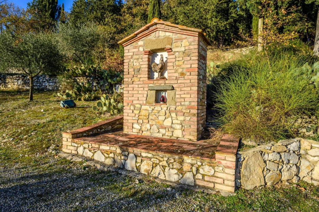 Se vende villa in zona tranquila Castellina in Chianti Toscana foto 84