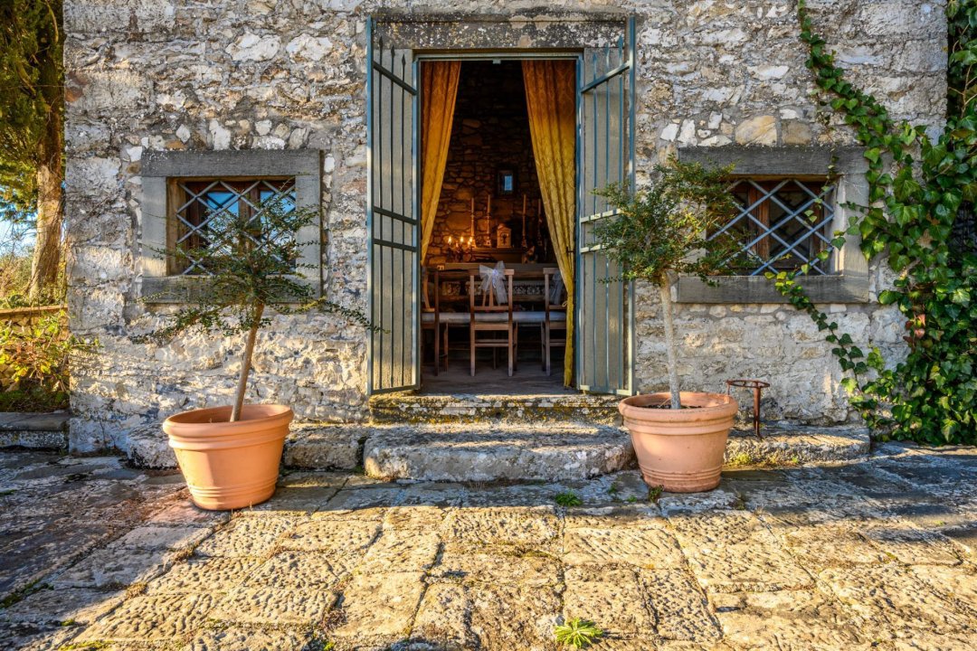 A vendre villa in zone tranquille Castellina in Chianti Toscana foto 22