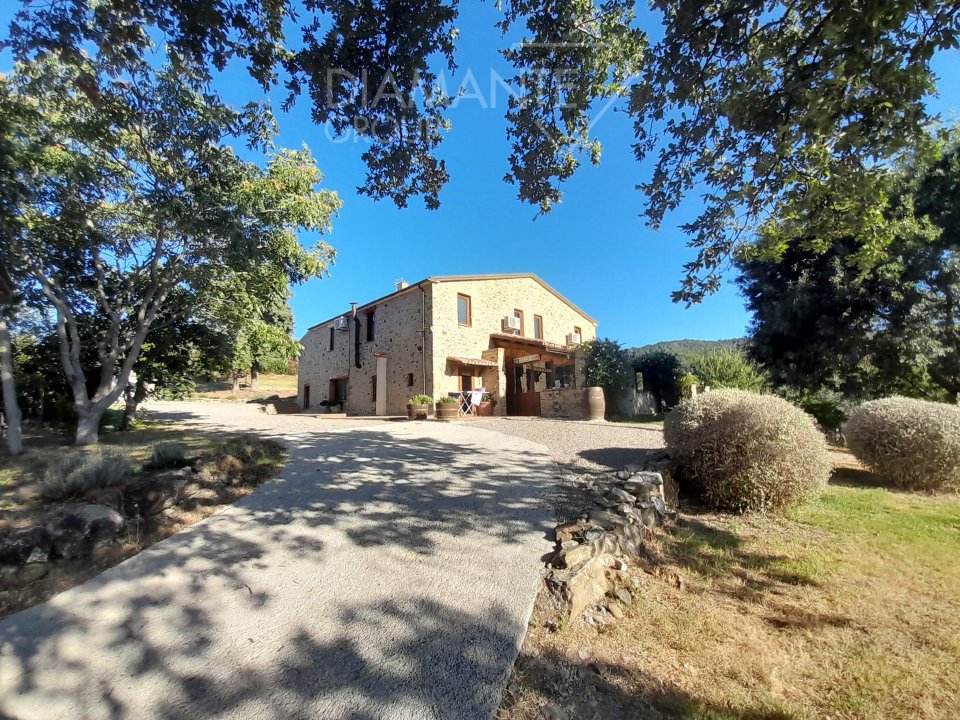 Para venda casale in zona tranquila Roccalbegna Toscana foto 3