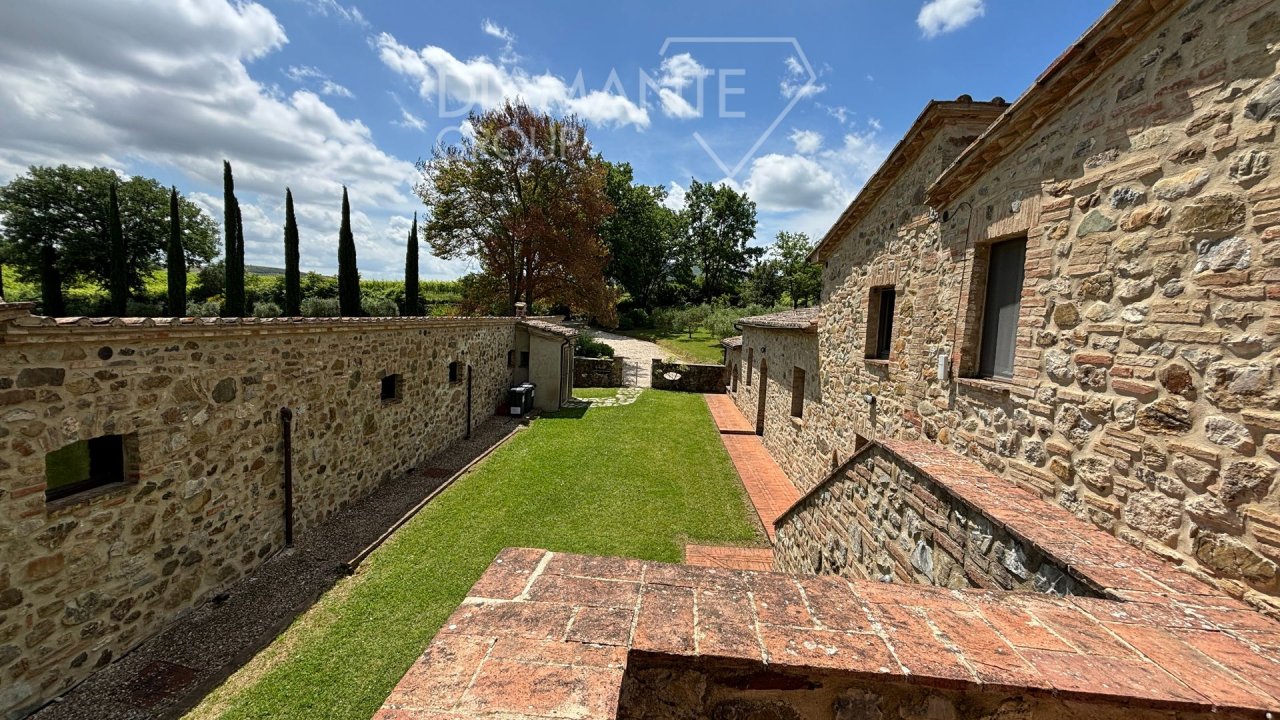 For sale real estate transaction in countryside Montalcino Toscana foto 25