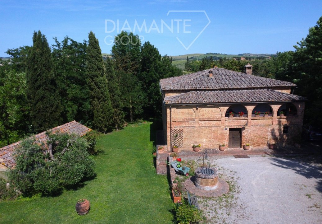 For sale real estate transaction in countryside Buonconvento Toscana foto 3
