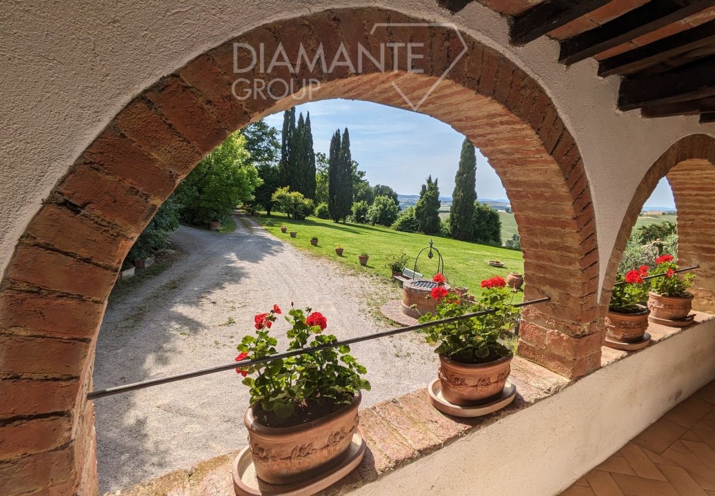 For sale real estate transaction in countryside Buonconvento Toscana foto 27