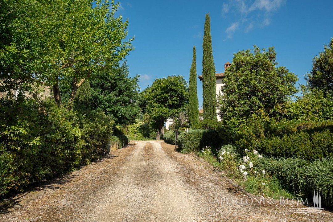 For sale villa in countryside Cortona Toscana foto 8