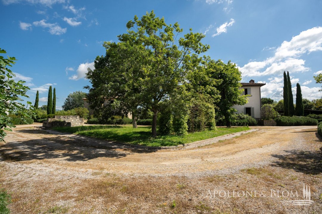 Se vende villa in campo Cortona Toscana foto 9