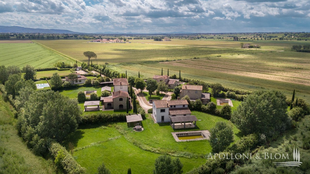 Zu verkaufen villa in landschaft Cortona Toscana foto 14