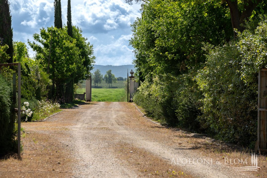 Zu verkaufen villa in landschaft Cortona Toscana foto 19
