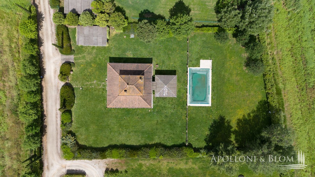 Se vende villa in campo Cortona Toscana foto 27