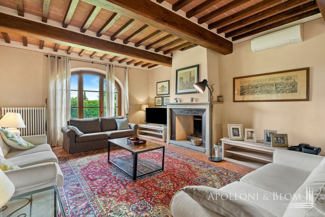 Zu verkaufen villa in landschaft Cortona Toscana foto 29