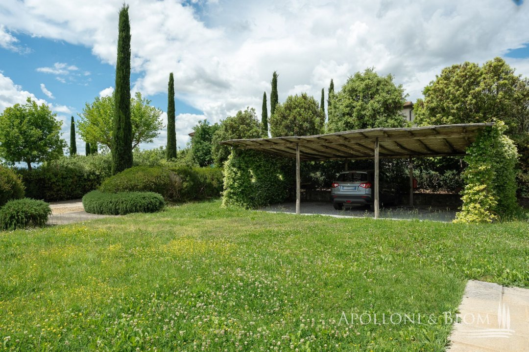 Se vende villa in campo Cortona Toscana foto 43