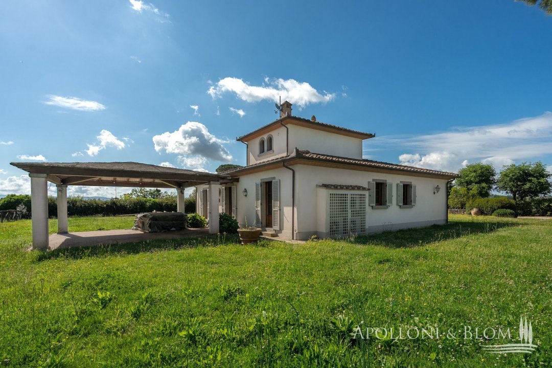 Se vende villa in campo Cortona Toscana foto 22