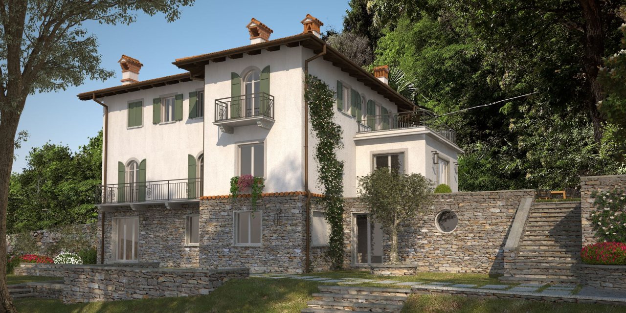 For sale villa by the lake Stresa Piemonte foto 25