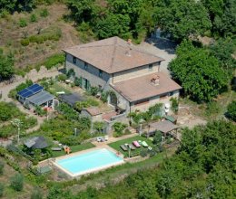 Casale Landschaft Gaiole in Chianti Toscana