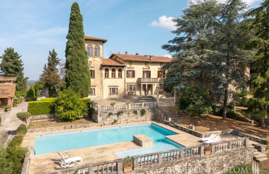 Zu verkaufen Schloss Landschaft Castellina in Chianti Toscana