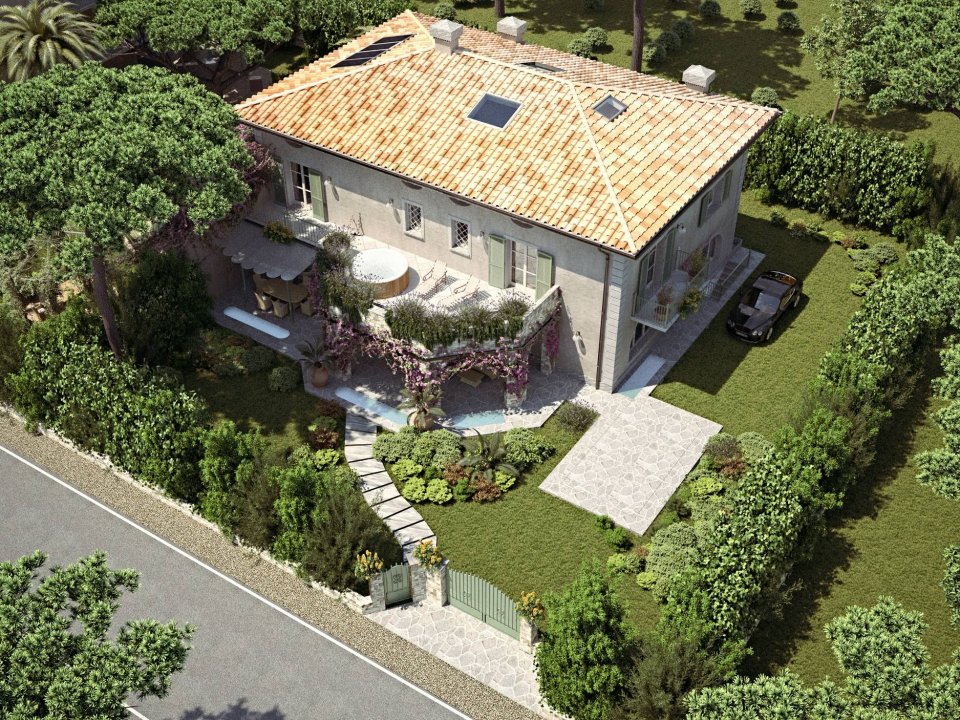 For sale villa by the sea Forte dei Marmi Toscana foto 3