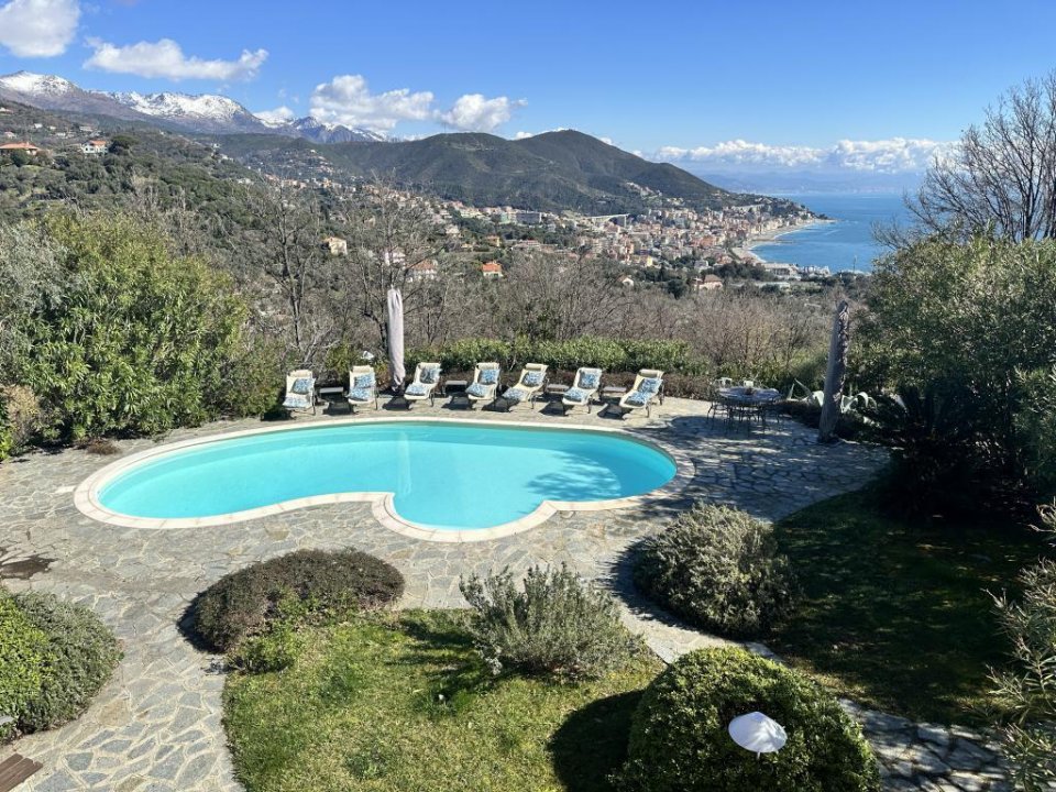 For sale villa by the sea Celle Ligure Liguria foto 33