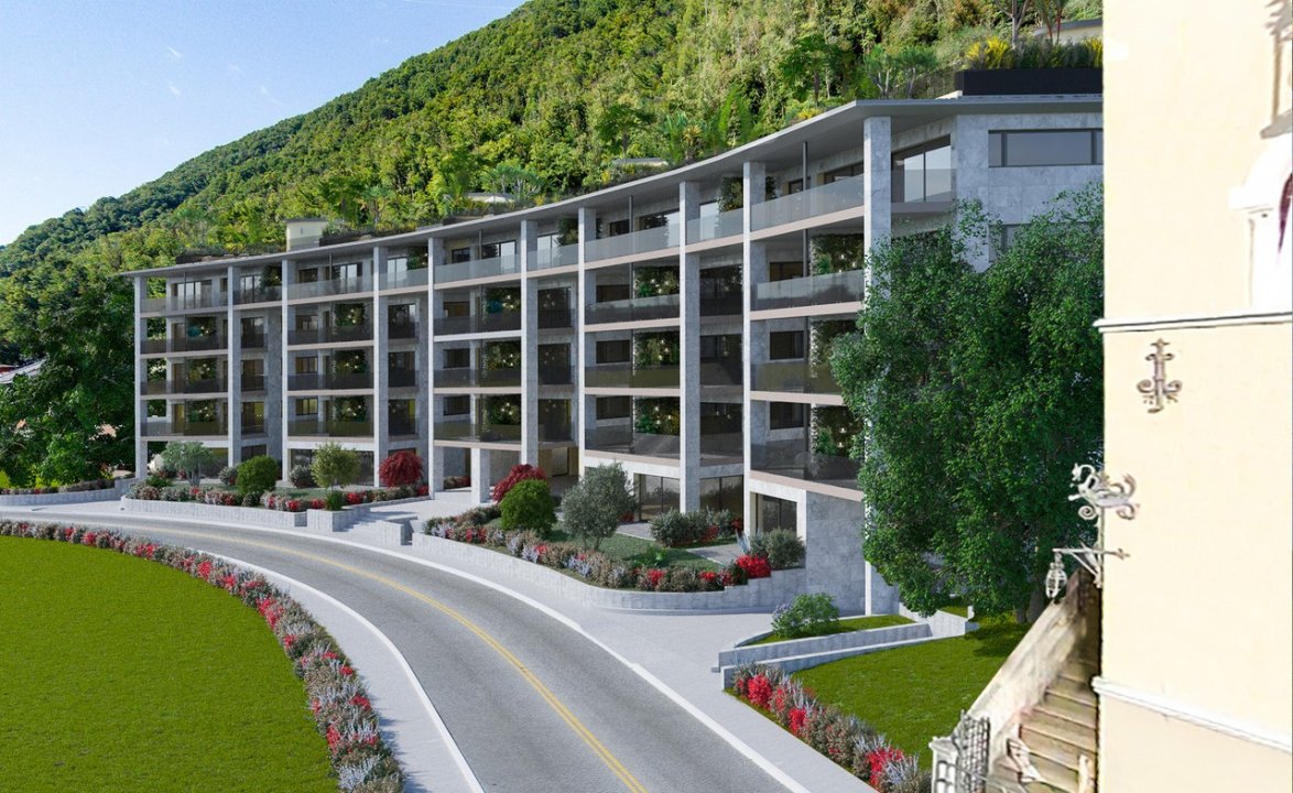 For sale apartment in quiet zone Melide Tessin foto 7