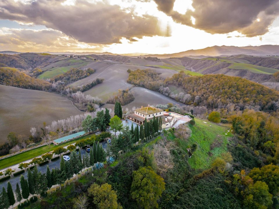A vendre villa in montagne Volterra Toscana foto 40