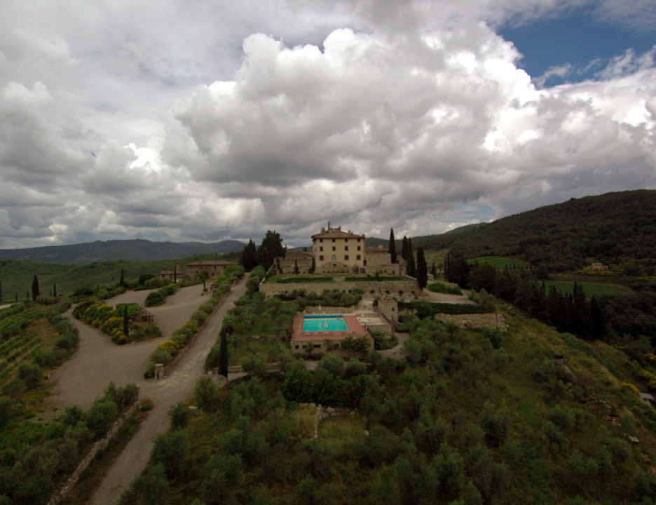 A vendre château in zone tranquille Gaiole in Chianti Toscana foto 5