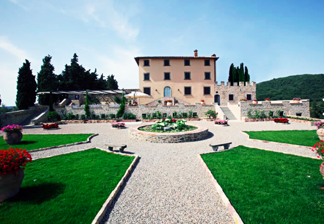 A vendre château in zone tranquille Gaiole in Chianti Toscana foto 15