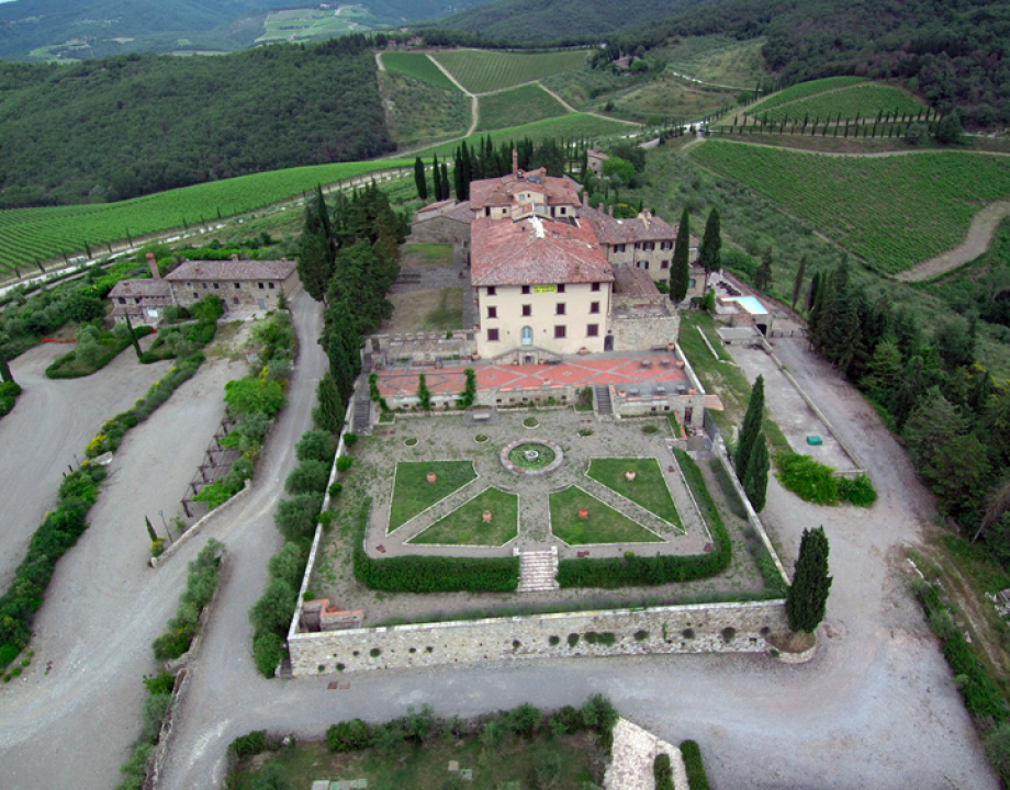 A vendre château in zone tranquille Gaiole in Chianti Toscana foto 13
