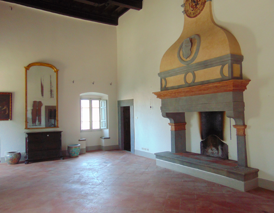 For sale castle in quiet zone Gaiole in Chianti Toscana foto 10