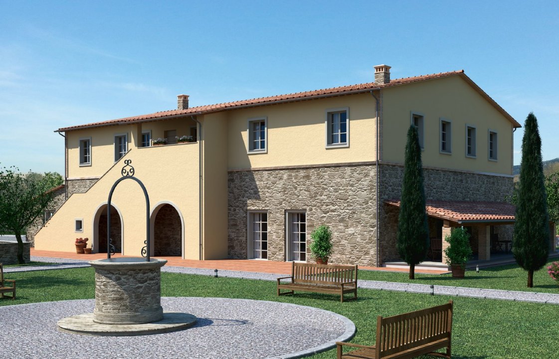 Se vende transacción inmobiliaria in zona tranquila Volterra Toscana foto 4